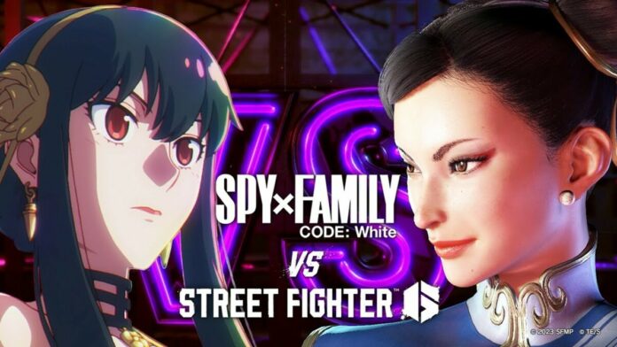 Street Fighter 6 com SPY x FAMILY CODE: White