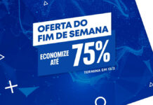 PS Store Promoção Oferta do Fim de Semana