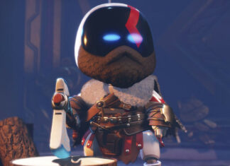 Astro Bot Kratos