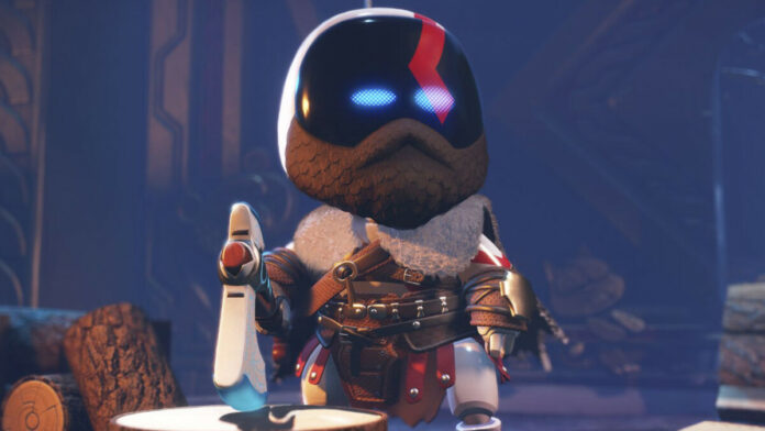 Astro Bot Kratos