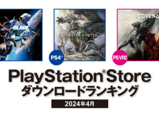 PS Store japonesa mais baixados abril 2024