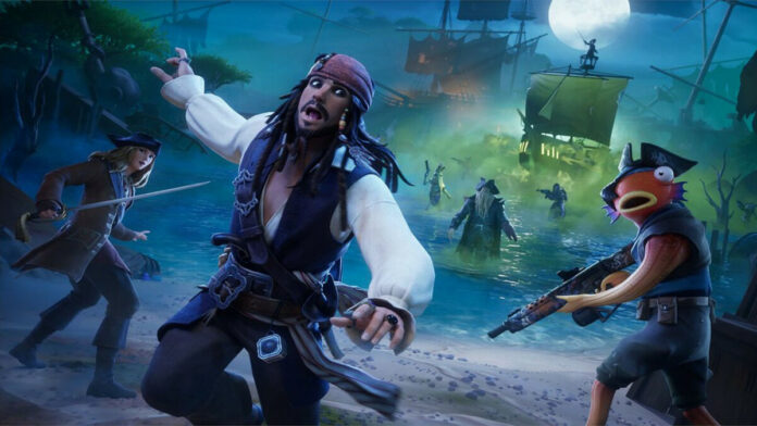 Fortnite Piratas do Caribe
