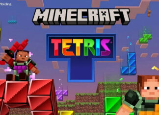 Minecraft Tetris