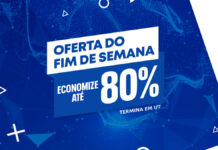 PS Store Promoção Oferta do Fim de Semana