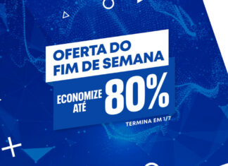 PS Store Promoção Oferta do Fim de Semana