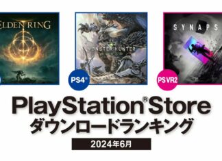 PS Store japonesa mais baixados junho 2024