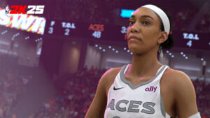 NBA 2K25 A'ja Wilson First Look