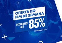 PS Store Promoção Oferta do Fim de Semana