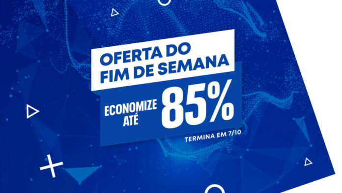 PS Store Promoção Oferta do Fim de Semana