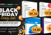 Black Friday Keysfan Windows 11