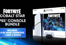 PS5 Fortnite Cobalt Star