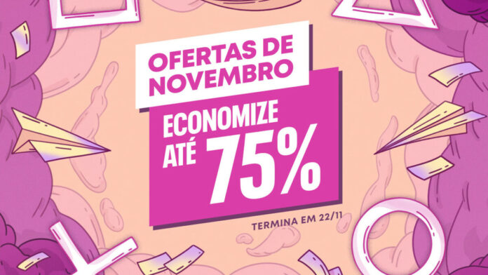 PS Store Promoção Ofertas de Novembro