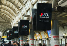 PlayStation 30 Anos Shinagawa Station