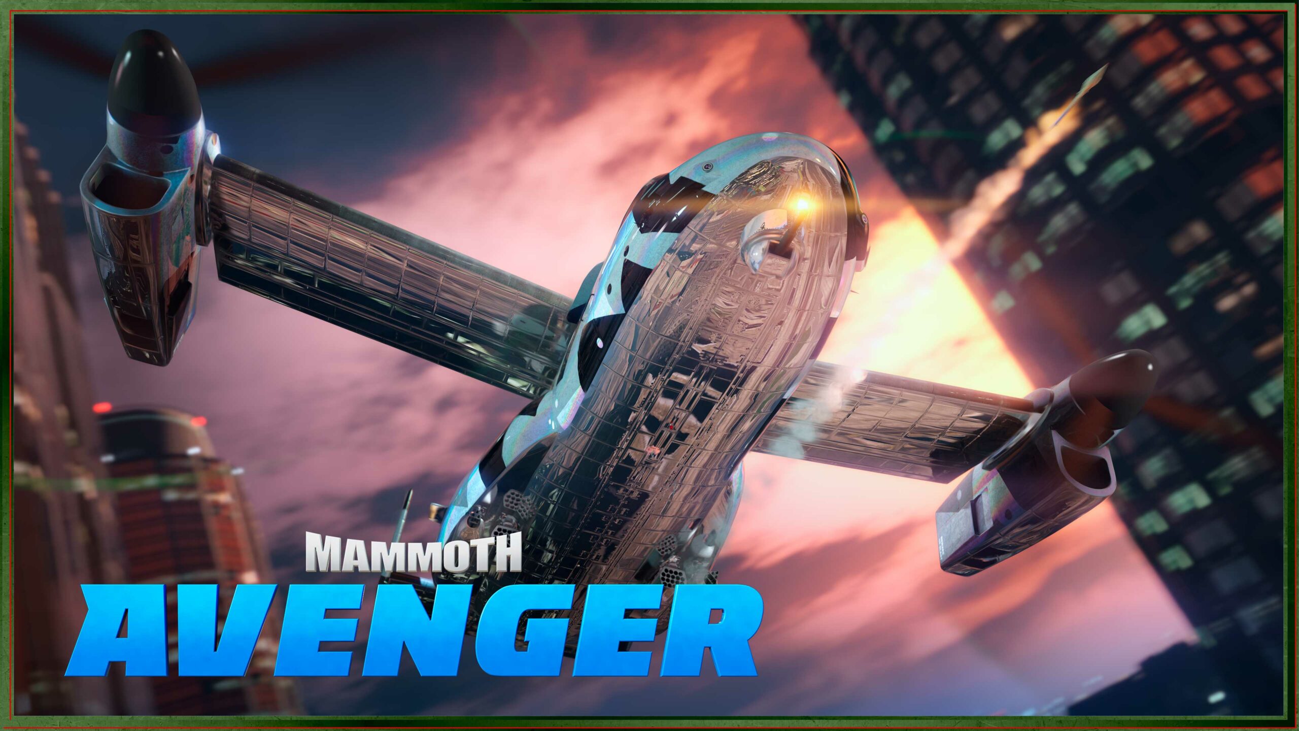 Imagem e logotipo do Mammoth Avenger
