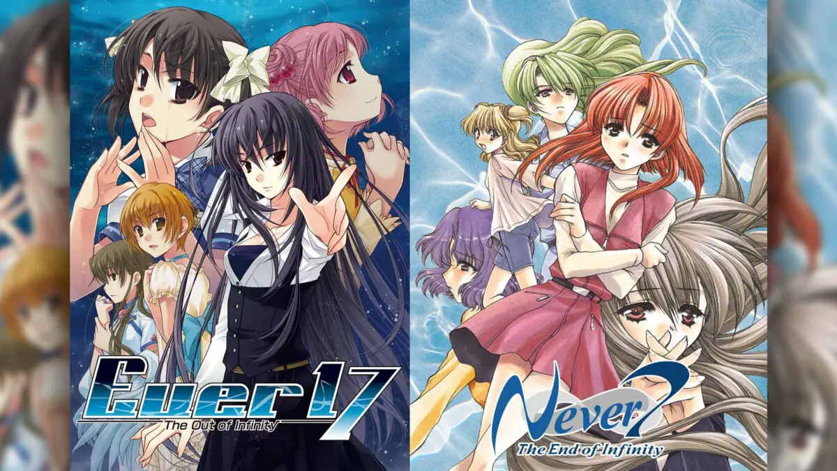 Remasters de Ever 17: The Out of Infinity e Never 7: The End