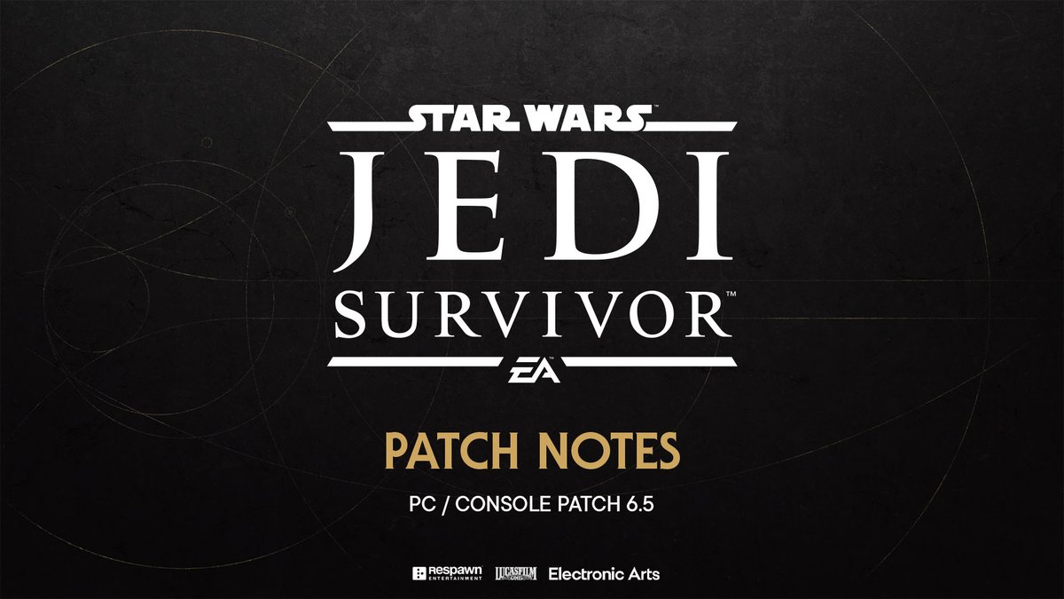 Star Wars Jedi Survivor recebe Atualização 6.5 hoje (18); patch