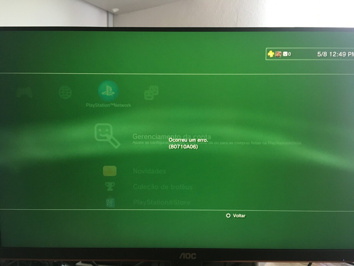 PS3 PSN Problemas