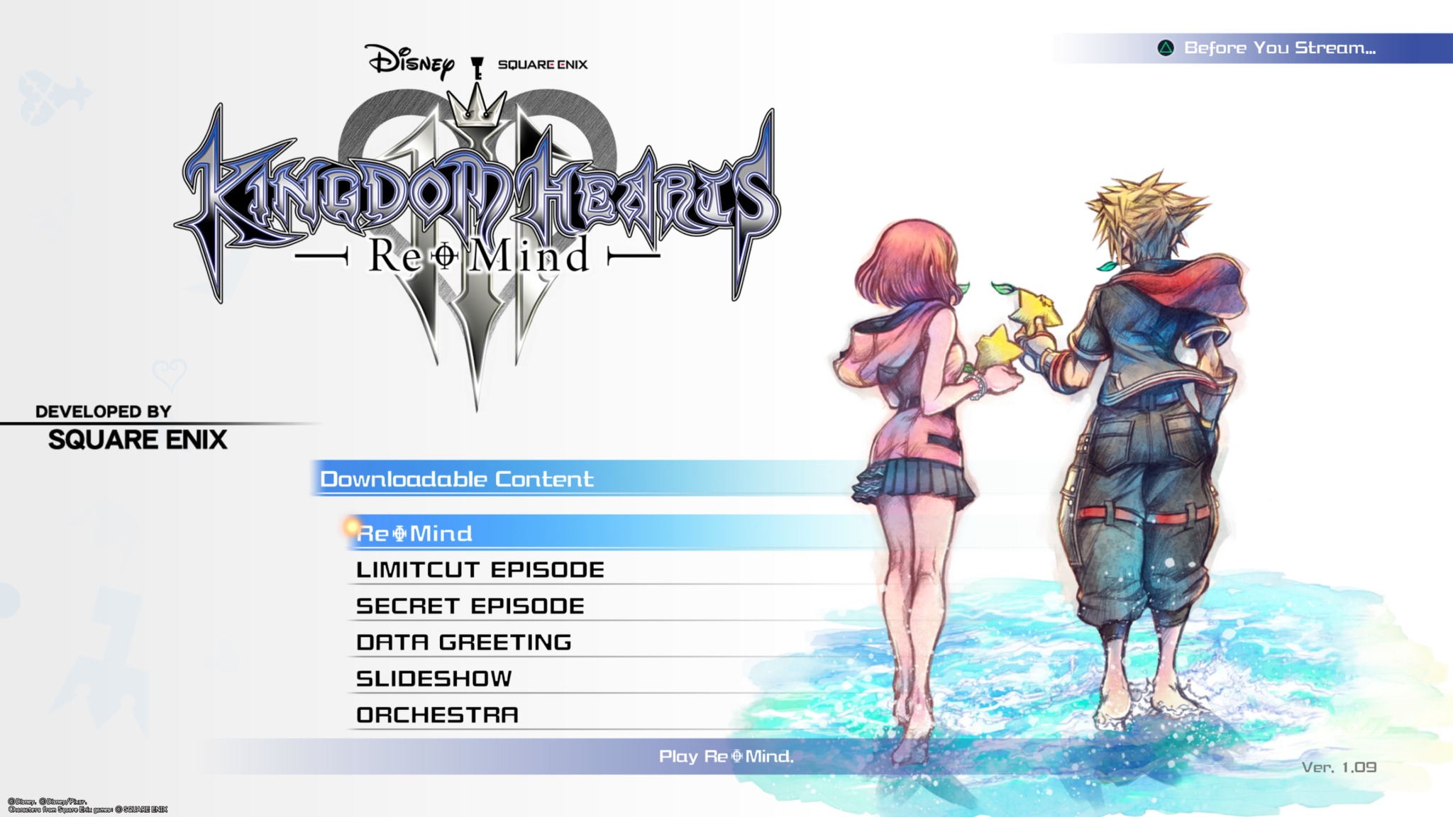 Kingdom Hearts III Re:Mind