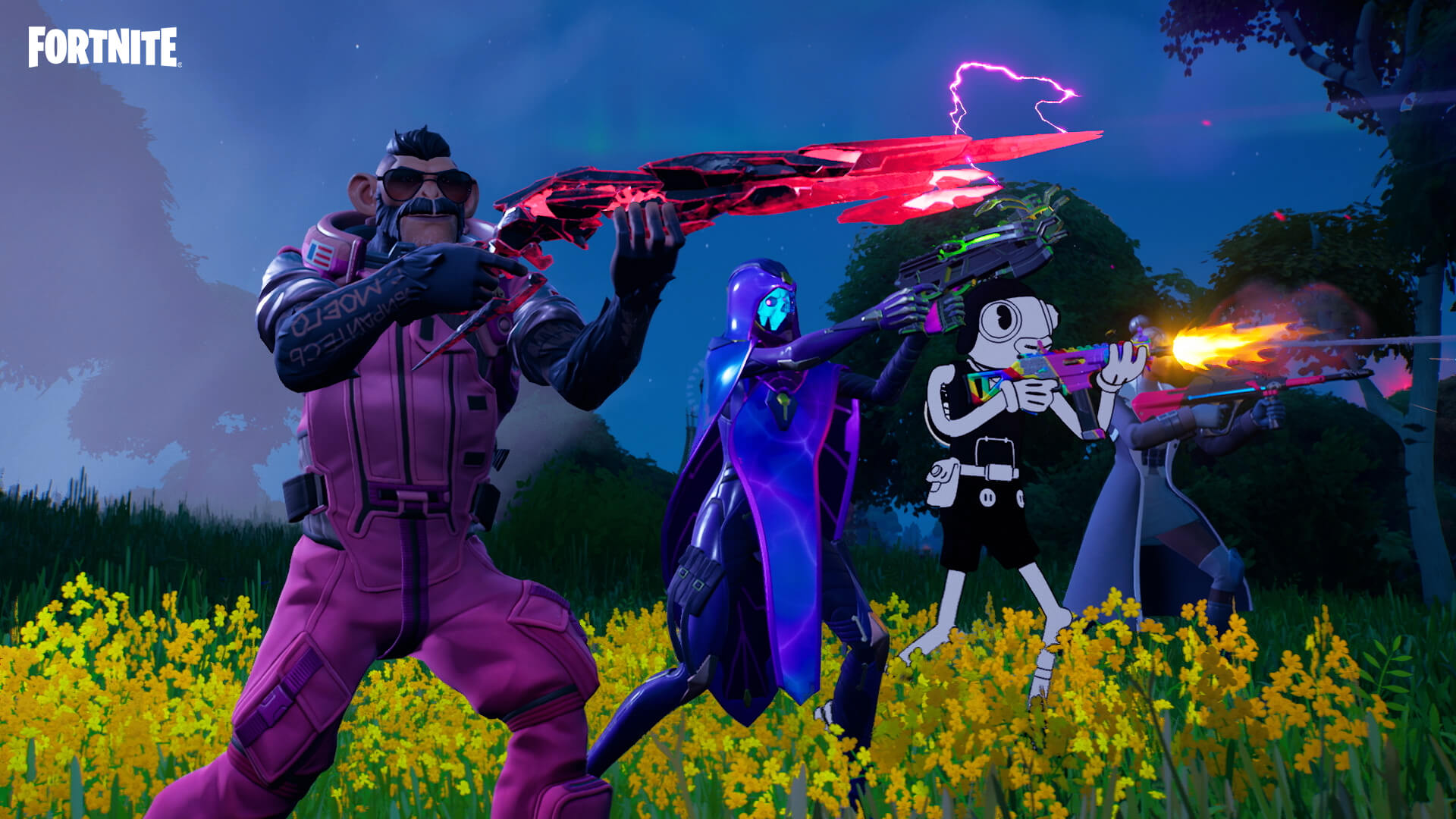 Rifle do Cubiverso no Fortnite