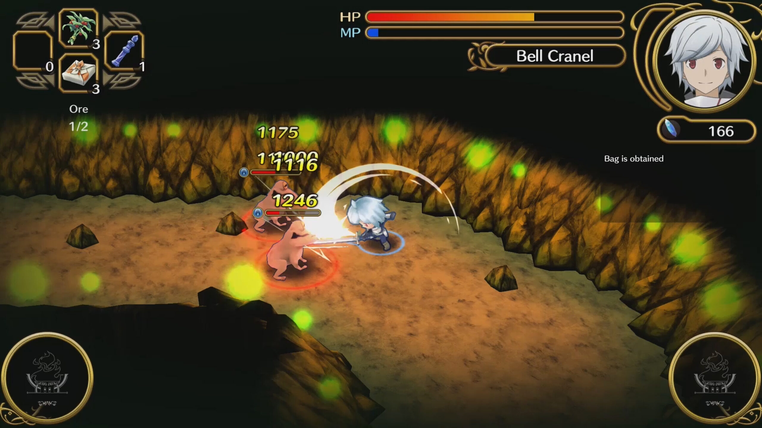 Is It Wrong to try to Pick Up Girls in a Dungeon? Infinite Combate