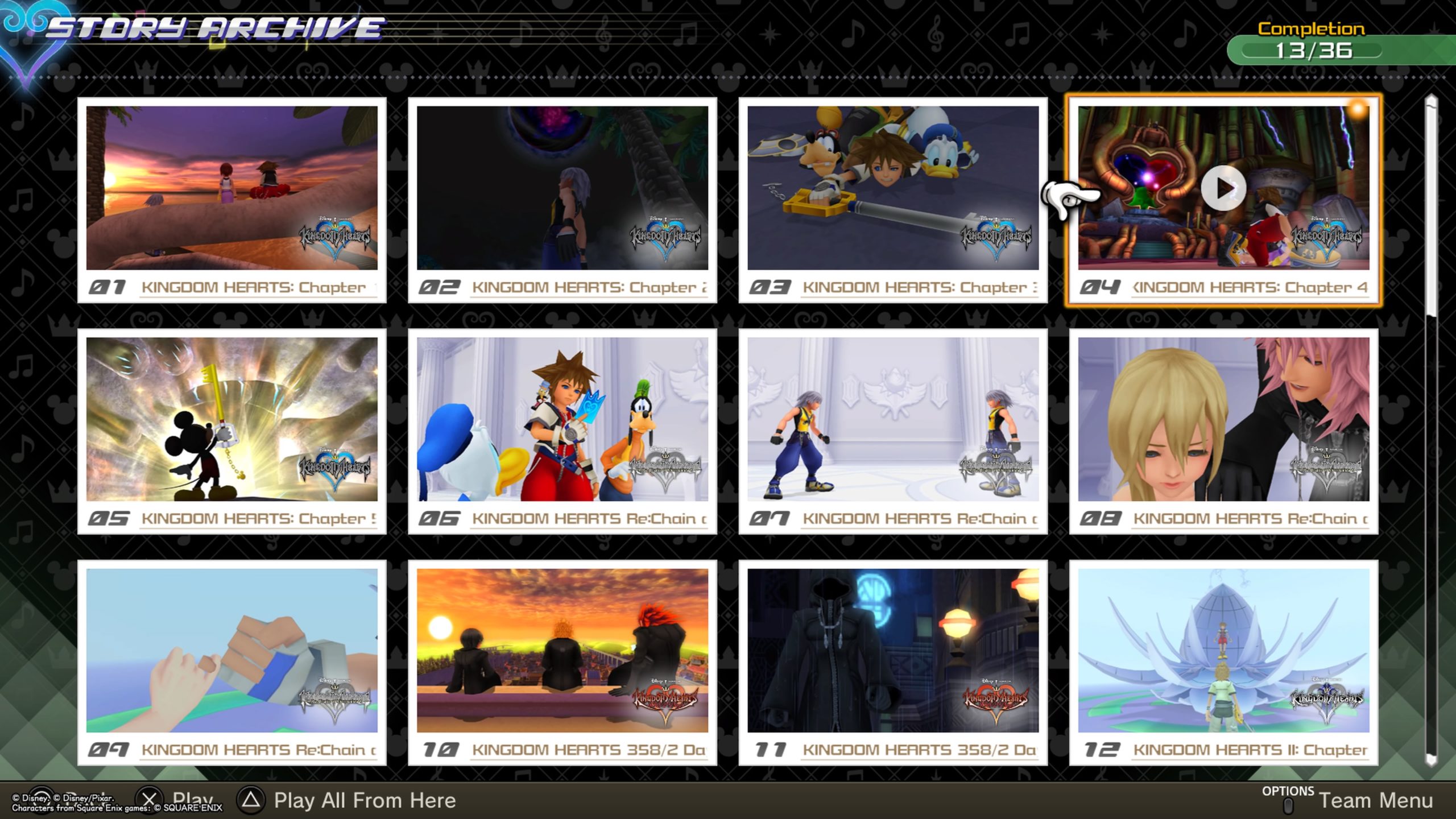 Kingdom Hearts Melody of Memory