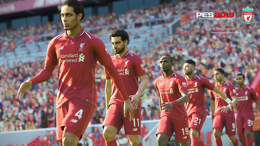 PES 2019 - Entrando em campo