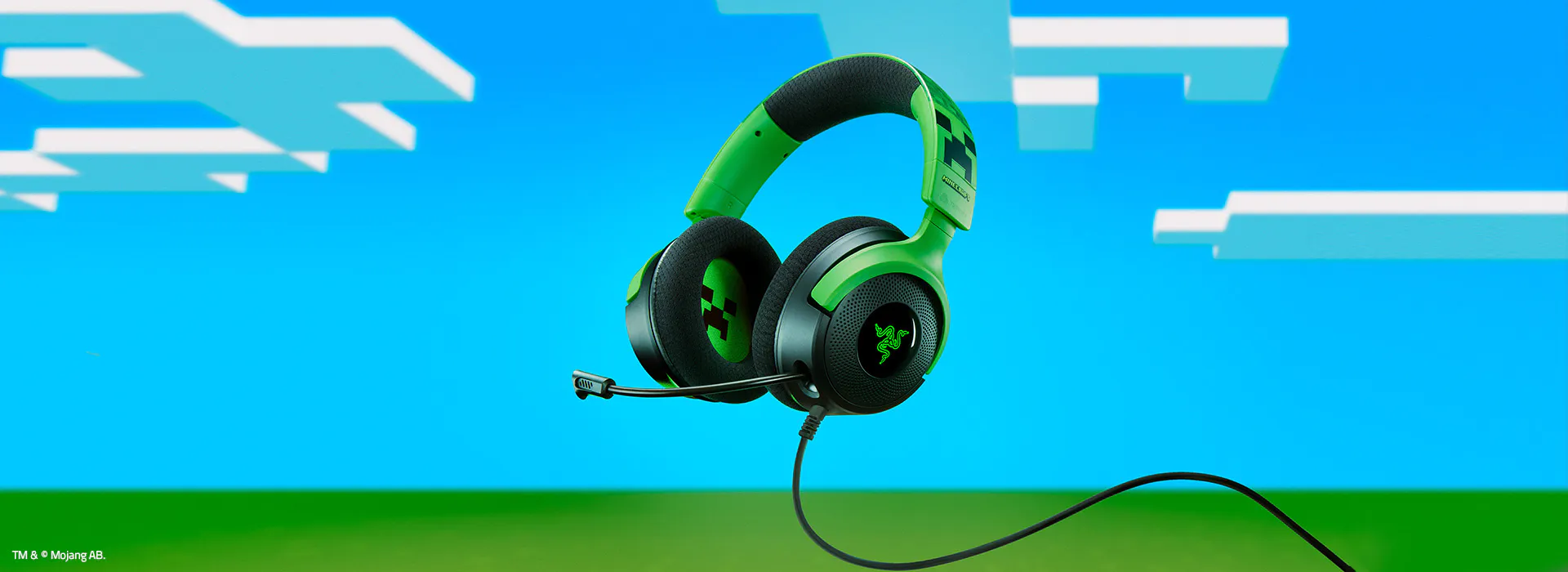 RAZER KRAKEN V4 X MINECRAFT EDITION