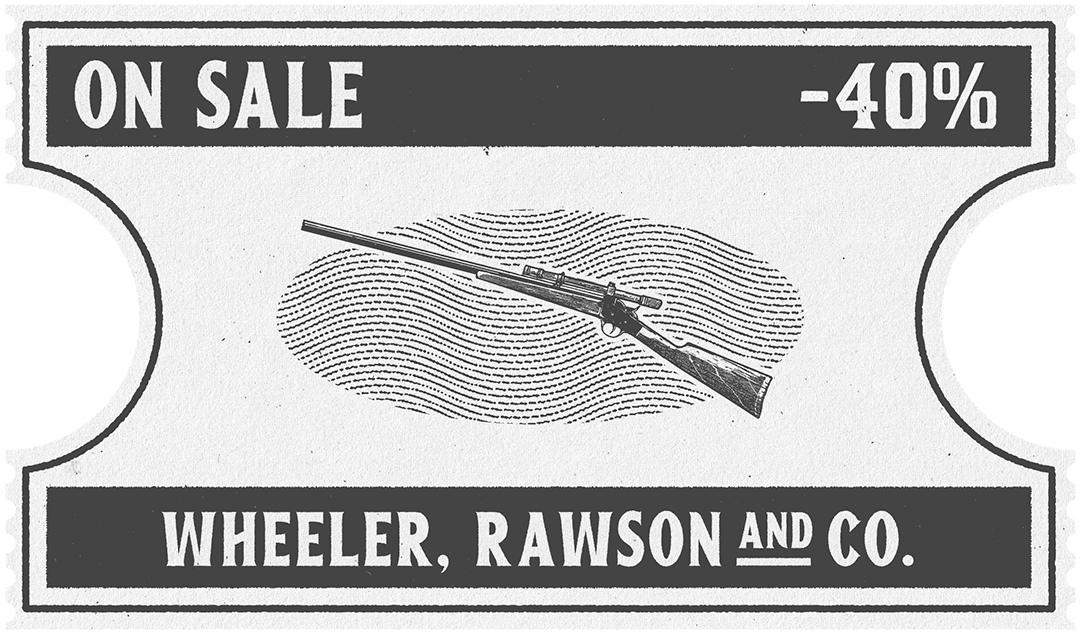 Rifles de Precisão. 40% de desconto.