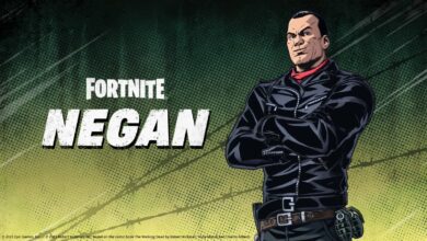 Fortnite Negan de The Walking Dead