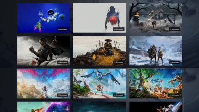 PS5 fundos animados