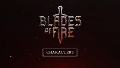 Blades of Fire Personagens