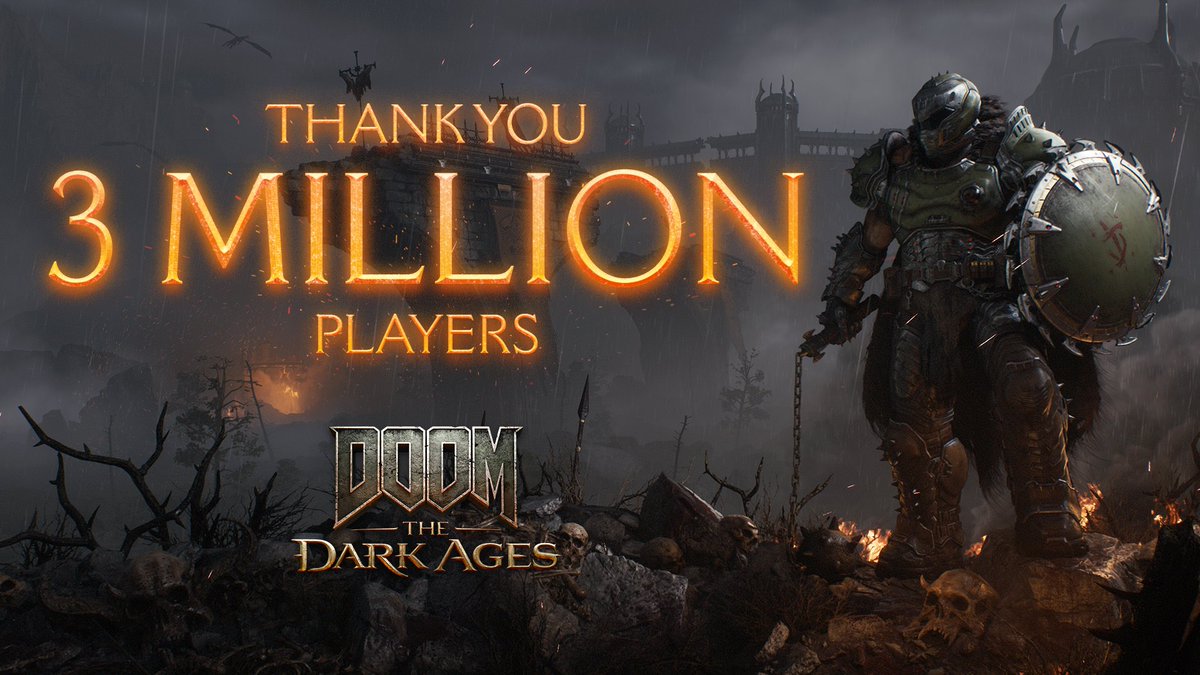 DOOM: The Dark Ages é o maior lançamento na história da id Software