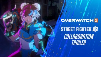 Overwatch 2 com Street Fighter 6
