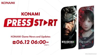 Konami Press Start