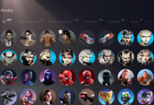 Avatares da PSN