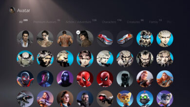 Avatares da PSN