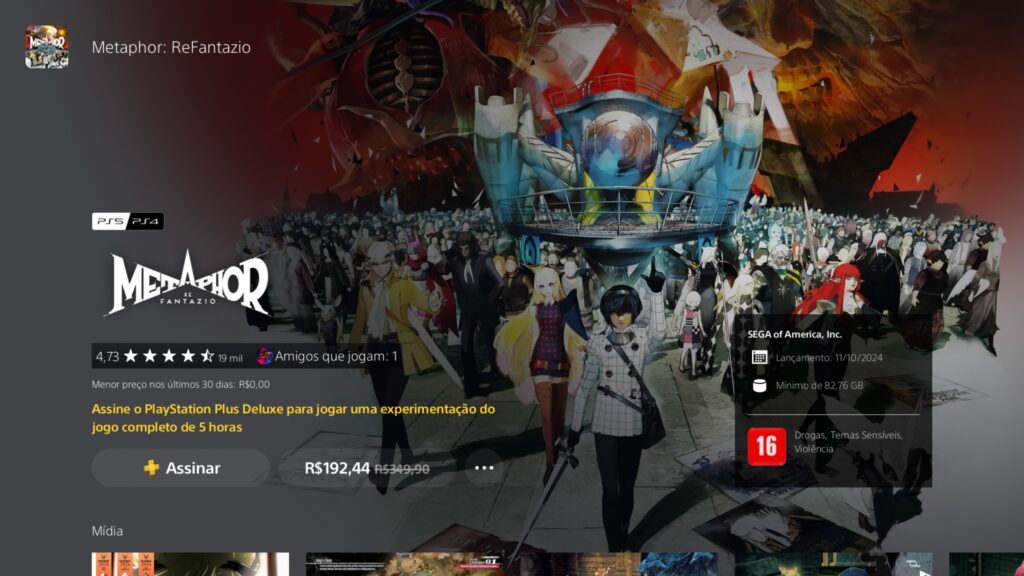 PS Store Menor Preço