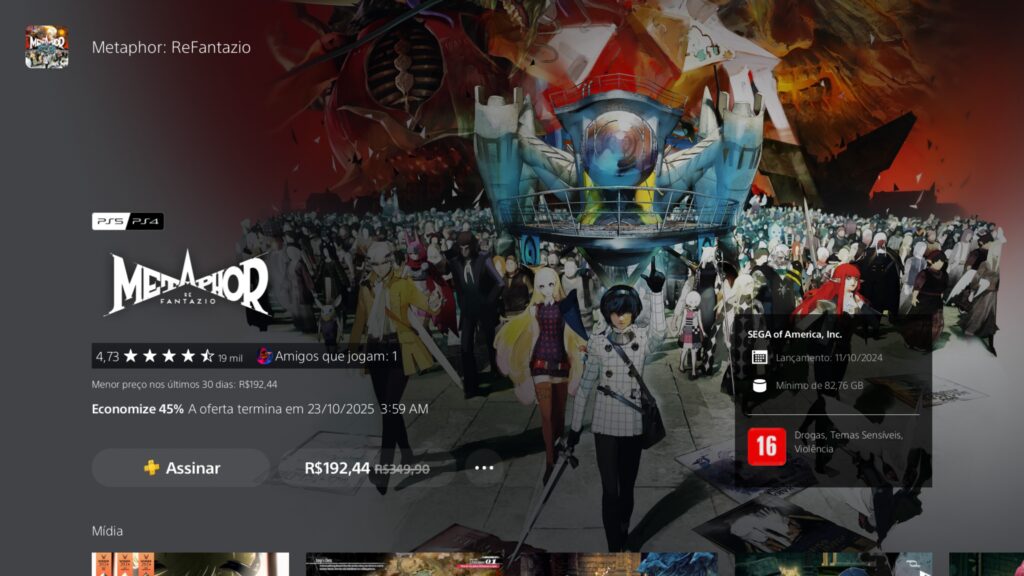 PS Store Menor Preço