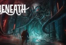 Beneath