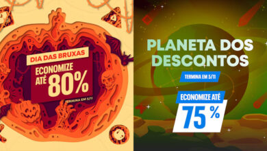 PS Store Planeta dos Descontos Dia das Bruxas