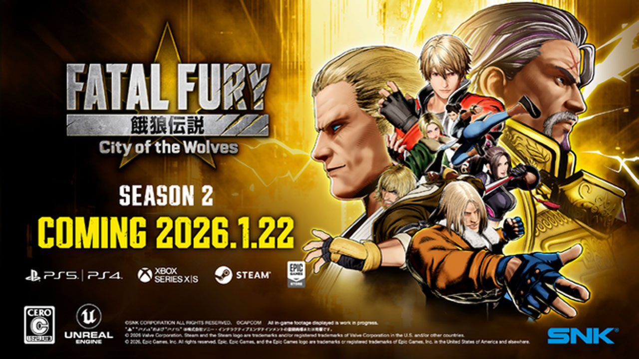 Fatal Fury: City of the Wolves