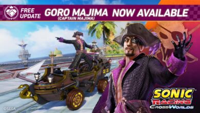 Goro Majima (Captain Majima) Sonic Racing: CrossWorlds