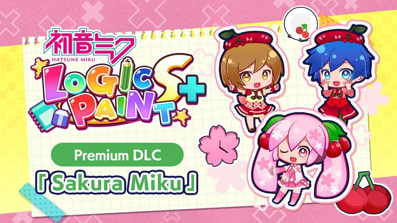 Hatsune Miku Logic Paint S+ recebe DLC “Sakura Miku” e atualização gratuita