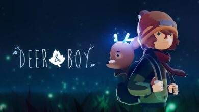 Deer & Boy