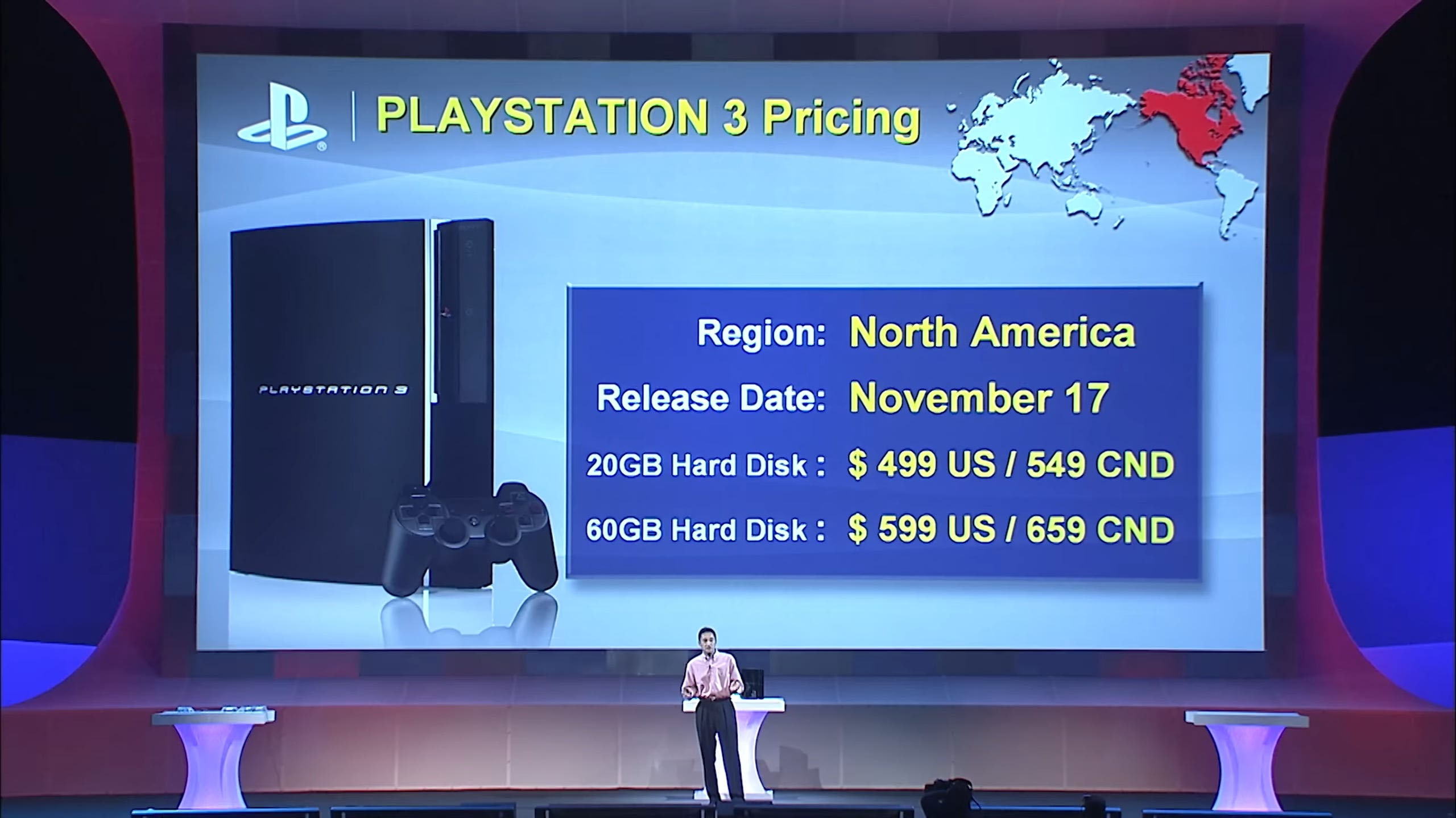 PS3 Lançamento