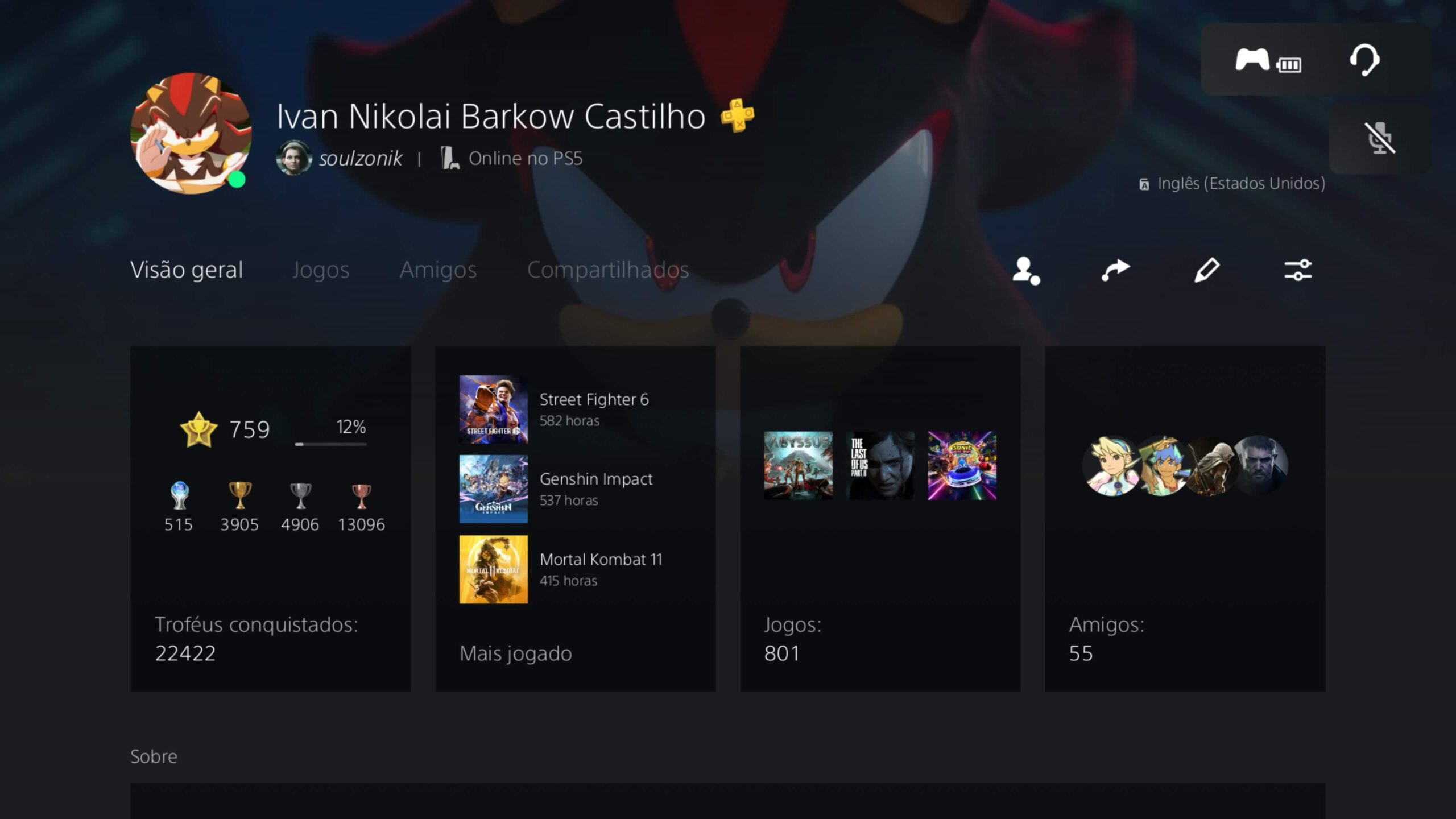 Perfil PSN