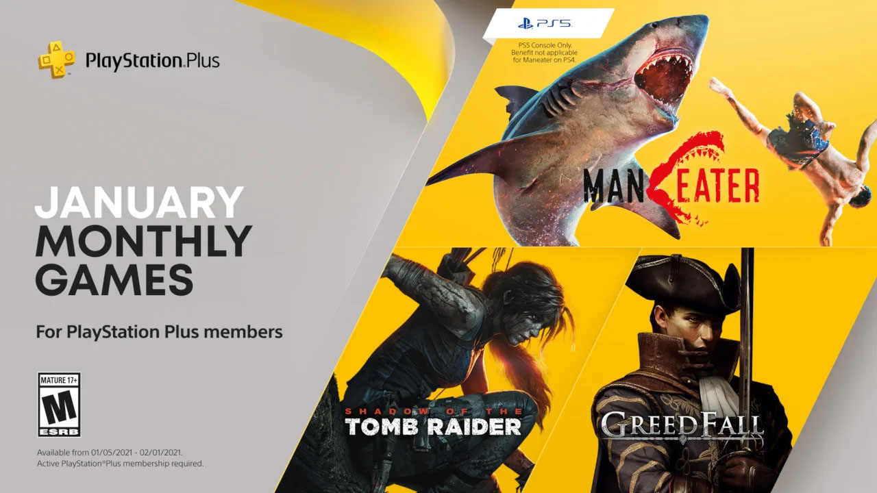 PS Plus Janeiro 2020