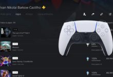 PS5 Jogos Perfil